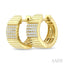 Pirouette Diamond Fashion Hoop Earrings