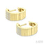 Pirouette Diamond Fashion Hoop Earrings