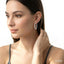 Inside-Out Diamond Oval Hoop Earrings