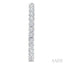 Inside-Out Diamond Oval Hoop Earrings