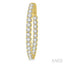 Inside-Out Diamond Oval Hoop Earrings