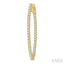 Inside-Out Diamond Oval Hoop Earrings