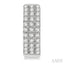 Three Row Petite Diamond Huggie Fashion Earrings