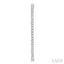 1 3/4-Inch Round Inside-Out Diamond Hoop Earrings