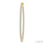1 3/4-Inch Round Inside-Out Diamond Hoop Earrings