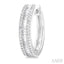Baguette Diamond Hoop Earrings