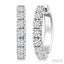 Diamond Fashion Hoop Earrings