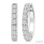 Diamond Fashion Hoop Earrings