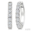 Diamond Fashion Hoop Earrings