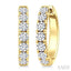Diamond Fashion Hoop Earrings