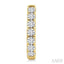 Diamond Fashion Hoop Earrings