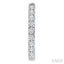 Diamond Fashion Hoop Earrings
