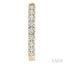 Diamond Fashion Hoop Earrings