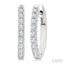 Diamond Fashion Hoop Earrings