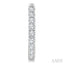 Diamond Fashion Hoop Earrings
