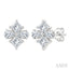 Mixed Shape Diamond Fashion Earrings