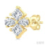 Mixed Shape Diamond Fashion Earrings