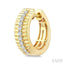 Pirouette Diamond Fashion Hoop Earrings
