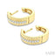 Pirouette Diamond Fashion Hoop Earrings