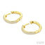 Aeris Gold Diamond Fashion Hoop Earrings