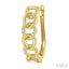 Curb & Cuban Diamond Fashion Hoop Earrings
