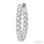 Inside-Out Diamond Hoop Earrings