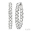 Inside-Out Diamond Hoop Earrings