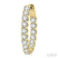Inside-Out Diamond Hoop Earrings