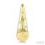 Aeris Gold Mosaic Diamond Fashion Hoop Earrings