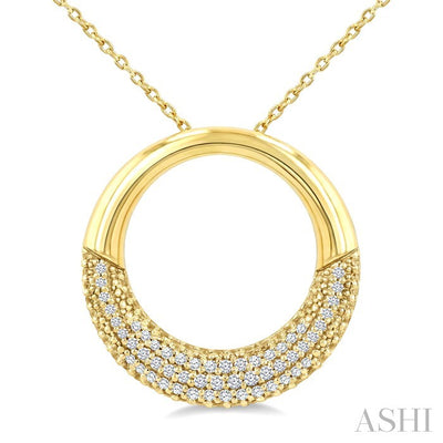 Circle Diamond Fashion Pendant