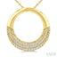 Circle Diamond Fashion Pendant