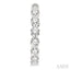 Inside-Out Diamond Round Hoop Earrings