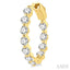 Inside-Out Diamond Round Hoop Earrings