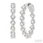 Inside-Out Diamond Round Hoop Earrings