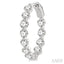 Inside-Out Diamond Round Hoop Earrings