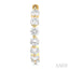 Inside-Out Diamond Round Hoop Earrings