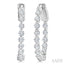 Inside-Out Diamond Round Hoop Earrings