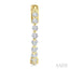 Inside-Out Diamond Round Hoop Earrings