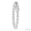 Inside-Out Diamond Round Hoop Earrings