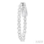 Inside-Out Diamond Round Hoop Earrings