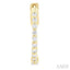 Inside-Out Diamond Round Hoop Earrings
