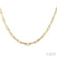 Halfway Diamond Fashion Bamboo Necklace