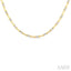 Halfway Diamond Fashion Bamboo Necklace