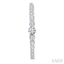 Graduated Riviera Diamond Hoop Earrings