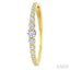 Graduated Riviera Diamond Hoop Earrings