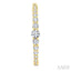 Graduated Riviera Diamond Hoop Earrings