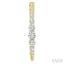 Graduated Riviera Diamond Hoop Earrings