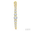 Graduated Riviera Diamond Hoop Earrings