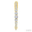Graduated Riviera Diamond Hoop Earrings