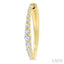 Graduated Riviera Diamond Hoop Earrings